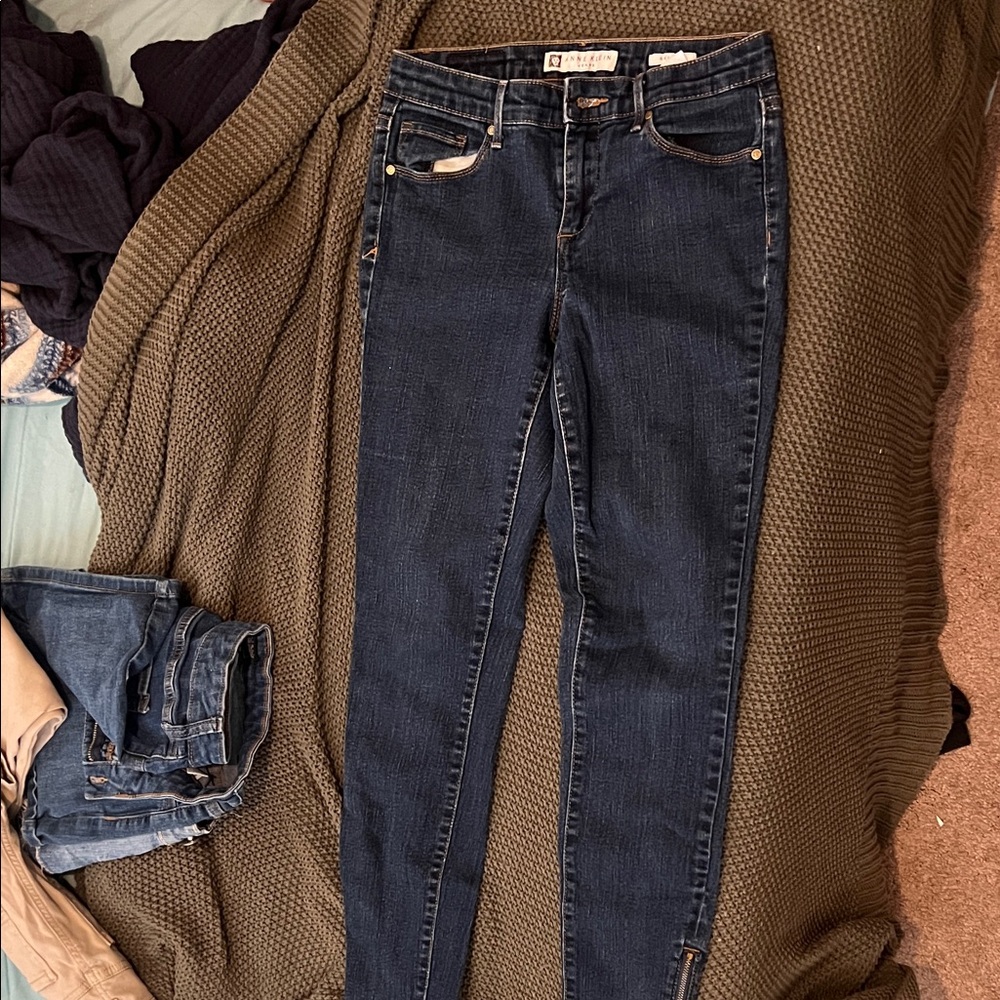 Anne Klein Midnight Skinny Jeans